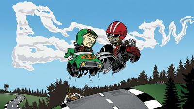 Burn Rubber - Fanart - Background (World) - 1920x1080