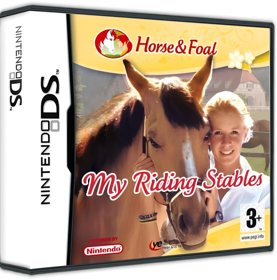 Horse & Foal: My Riding Stables - Box - 3D (Europe) - 900x911