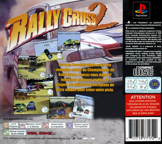 Rally Cross 2 - Box - Back (France) - 765x680