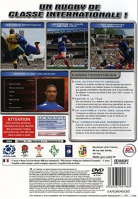 Rugby 2005 - Box - Back (France) - 640x921