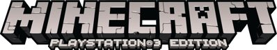 Minecraft: PlayStation 3 Edition - Clear Logo (World) - 1694x311