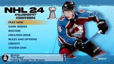 NHL 24: Playoff Edition - Screenshot - Game Title (World) - 480x272