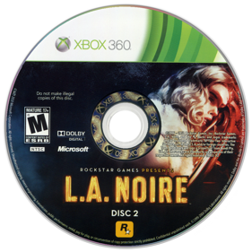 L.A. Noire - Disc (North America) - 900x900