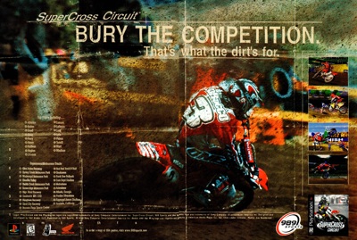 Supercross Circuit - Advertisement Flyer - Front (North America) - 2452x1650
