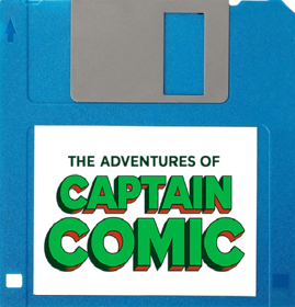 The Adventures of Captain Comic - Fanart - Disc (Europe) - 489x509