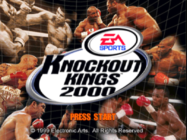 Knockout Kings 2000 - Screenshot - Game Title (World) - 640x480