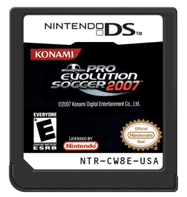 Winning Eleven Pro Evolution Soccer 2007 - Cart - Front (North America) - 571x600