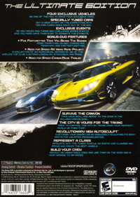 Need for Speed: Carbon: Collector's Edition - Box - Back (North America) - 1538x2160
