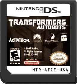 Transformers: Autobots - Cart - Front (North America) - 517x564
