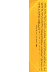 Contract Bridge (Highlight Software) - Box - Back (Europe) - 387x587