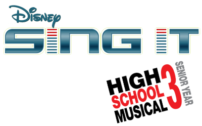 Disney Sing It: High School Musical 3: Senior Year - Clear Logo (North America) - 400x249