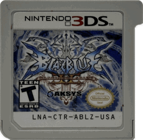 BlazBlue: Continuum Shift II - Cart - Front (North America) - 914x896