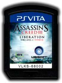 Assassin's Creed III: Liberation - Cart - Front (Korea) - 299x403