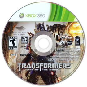 Transformers: Dark of the Moon - Disc (North America) - 900x900