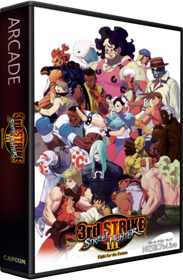 Street Fighter III: 3rd Strike - Box - 3D (World) - 582x889