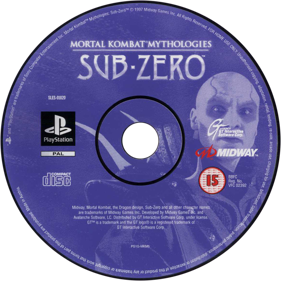 Mortal Kombat Mythologies: Sub-Zero - Disc (Europe) - 1200x1200