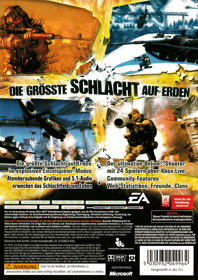 Battlefield 2: Modern Combat - Box - Back (Germany) - 3030x4287