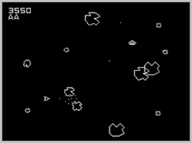 Asteroids - Screenshot - Gameplay (World) - 256x192