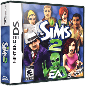 The Sims 2 - Box - 3D (North America) - 871x881
