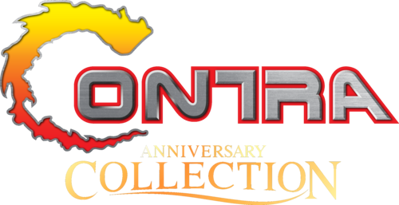 Contra: Anniversary Collection - Clear Logo (World) - 500x257