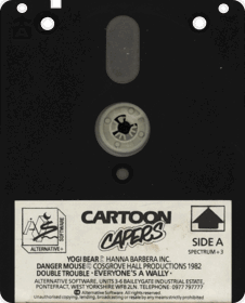 Cartoon Capers - Disc (United Kingdom) - 721x894