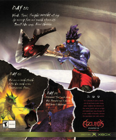 Azurik: Rise of Perathia - Advertisement Flyer - Front (United States) - 1813x2200