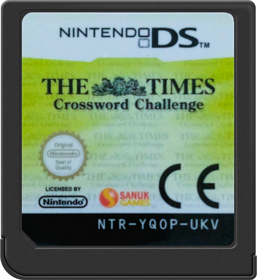 The Times Crossword Challenge - Cart - Front (Europe) - 517x564