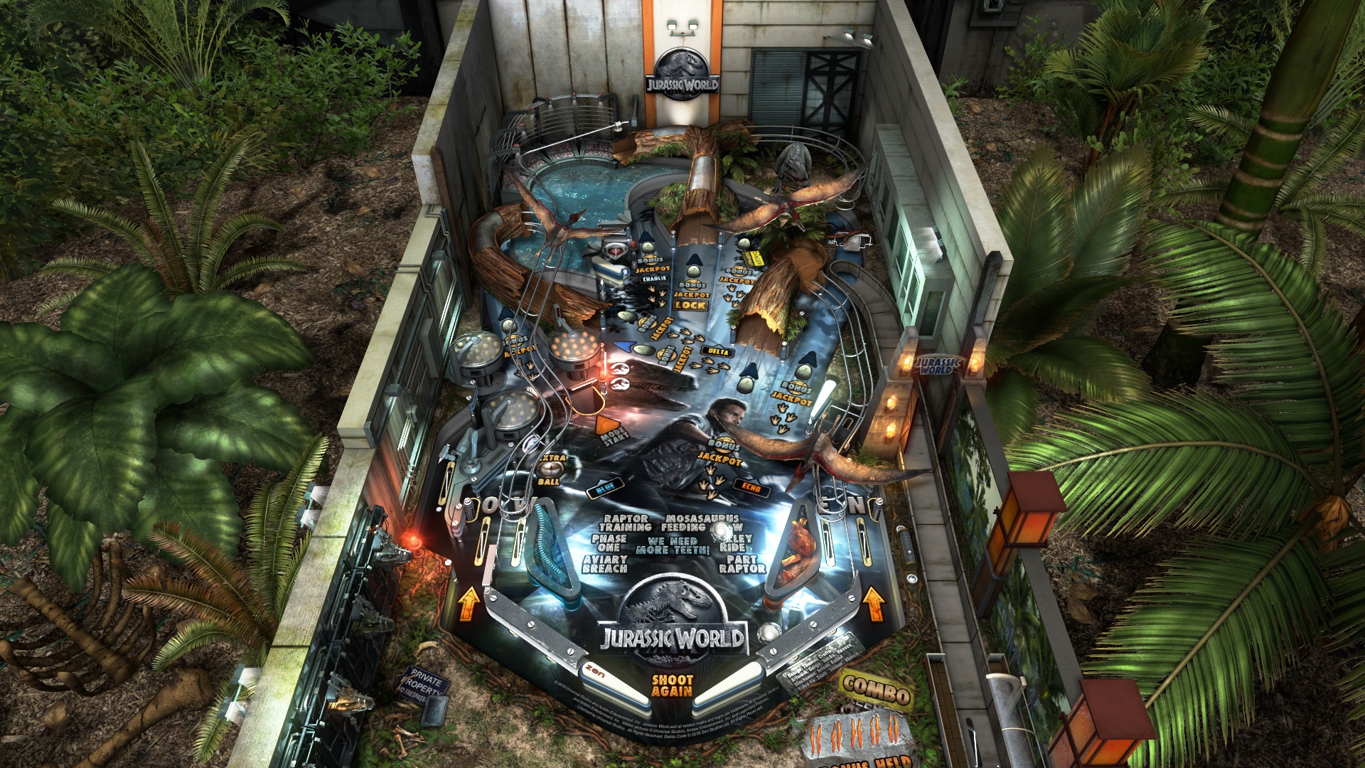 Illustration of Jurassic World