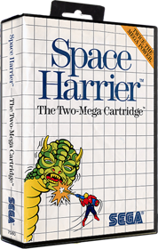 Space Harrier - Box - 3D (North America) - 369x580