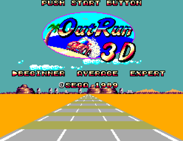 OutRun 3D - Screenshot - Game Title (World) - 496x384