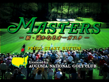 Masters: Shin Harukanaru Augusta - Screenshot - Game Title (Japan) - 640x480