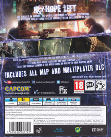 Resident Evil 6 - Box - Back (Europe) - 800x989