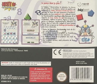 Best of Tests DS - Box - Back (France) - 667x576