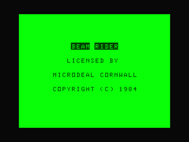 Beam Rider - Screenshot - Game Title (Europe) - 640x480