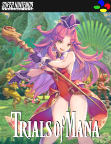 Seiken Densetsu 3 - Fanart - Box - Front (North America) - 500x646