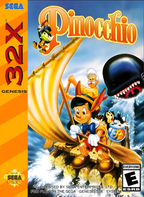 Pinocchio - Fanart - Box - Front (North America) - 1530x2100
