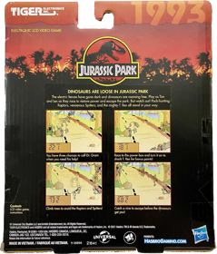 Jurassic Park - Box - Back (World) - 977x1144