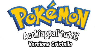 Pokémon Crystal Version - Clear Logo (Italy) - 600x294