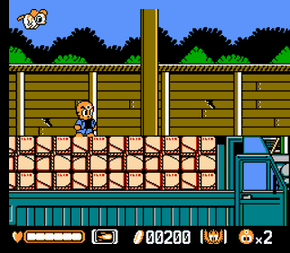 Mitsume Ga Tooru - Screenshot - Gameplay (World) - 256x224