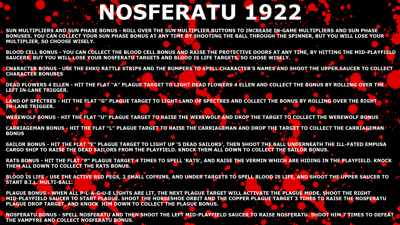 Nosferatu 1922 - Arcade - Controls Information (World) - 1920x1080