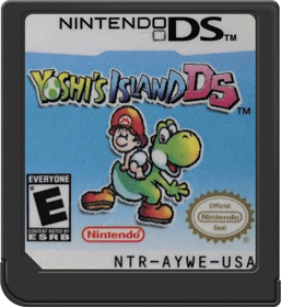 Yoshi's Island DS - Cart - Front (North America) - 517x564