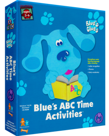 Blue's ABC Time Activities - Box - 3D (North America) - 638x800