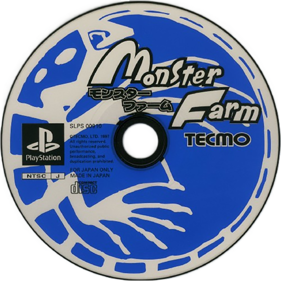 Monster Rancher - Disc (Japan) - 600x600