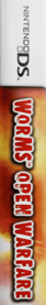 Worms: Open Warfare - Box - Spine (North America) - 126x830