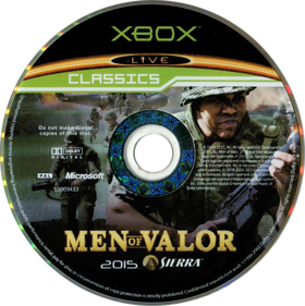 Men of Valor - Disc (Europe) - 761x763