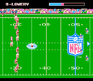 Tecmo Super Bowl - Screenshot - Gameplay (North America) - 256x224