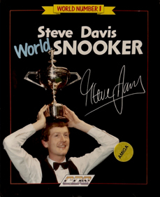 Steve Davis World Snooker - Box - Front (Europe) - 1036x1269