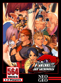 Rage of the Dragons - Fanart - Box - Front (World) - 788x1080