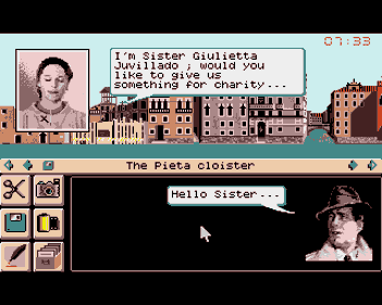 Murders in Venice - Screenshot - Gameplay (Europe) - 320x256