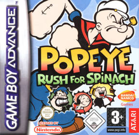 Popeye: Rush for Spinach - Box - Front (Europe) - 640x625